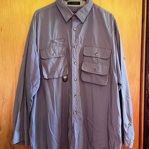 Orvis Lavender Nylon Shirt